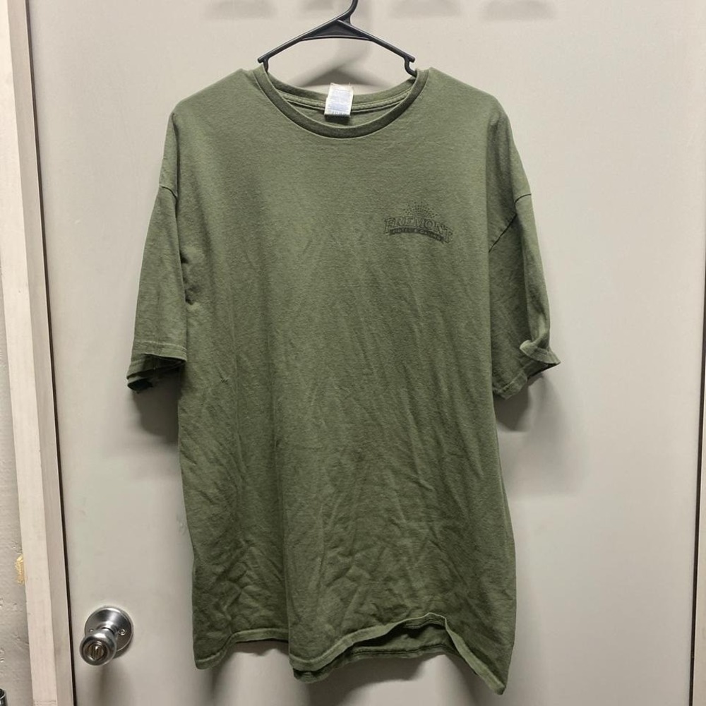 Delta T-Shirt Mens Fremont Casino Las Vegas Green 2XL Good